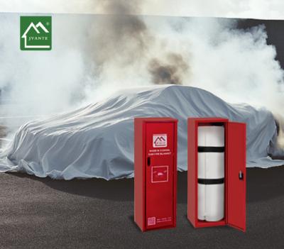 China Industrial Fire Blanket Blanket, Glass Fiber Material, Superior Protection For Cars for sale