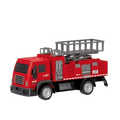 China Truck Not Included 3*AA / Remote Control Not Included 2*AA Batteries Remote Control Truck Rc Toys Car 4 Channels Toy Cars Rc Fire Truck For Kids for sale