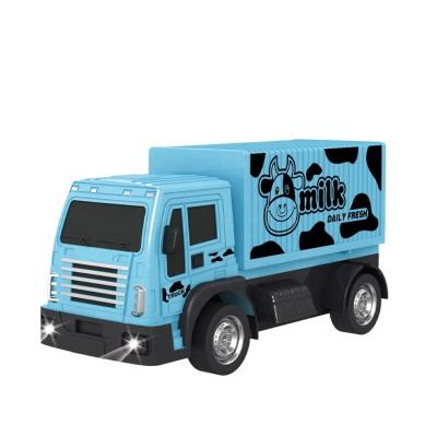 China Truck Not Included 3*AA / Remote Control Not Included 2*AA Batteries Coche Rc Toy Cars 4 Channel Kids Remote Control Truck Toy Car Mini Milk Truck Toys for sale