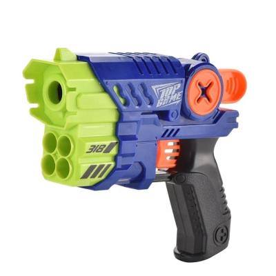 China Shooting Toys Hot Selling Soft Gun Toy for Kid EVA Soft Bomb Target Frame Boys Play Toy Manual Soft Bullet Blaster Bullet Blaster for sale