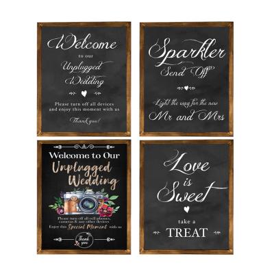 China Europe Welcome To Our Customized Wedding Customized Sign Wedding Welcome Sign Display for sale