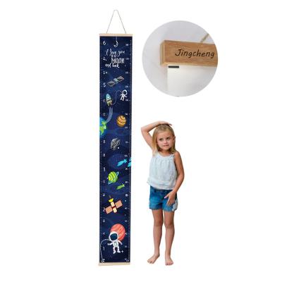 China Kids or Wall Hanging Animals Baby Height Growth Chart Wall Hanging Frame Measuring Ruler for Kids Growth Chart for sale