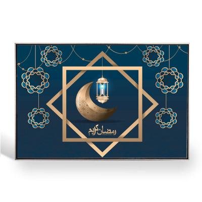 China Cuadros Decorativos Art Oil Painting Print Islamic Decor Artwork Customized Modern Home Canvas Wall Art for sale