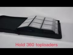 35PT card clip toploader Card clip Sleeve storage book PP cover 9 grids binder high transparent inne