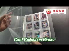 35Pt Card Holder Binder Anti Fouling Toploader Binder Pu Cover