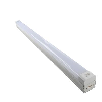 China Linkable LED Shop Light Workshop Daylight 4FT 40W 140lm/w Garage Ceiling Light Fixture Batten Linear Lamp SPZ2T8F438P for sale