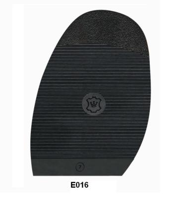 China Rubber Materials E015 Rubber Half Rubber Sole For Shoe Repair for sale