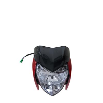 China Plastic Motorcycle Head Light Assy For Bajaj Pulsar 135 180 150 for sale