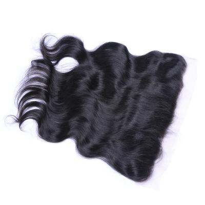 China Clean And Soft 13x4 Lace Front Closures Hairline Body Wave 13x4 Lace Up Headbands With Baby Hair for sale