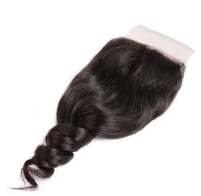 China Wholesale 100% Hair Cuticle Aligned Raw Virgin Hair Vendors Loose Wave Brazilian Hair Weave Bundles With Loose Wave HD Lace Closure for sale