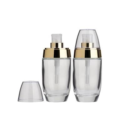 China 400ml Glass Cosmetic Jars 30G-100ML Cosmetic Bottle 50G Cream Jar 30-50ML Essence Lotion Bottle Frosted Glass Jar Cosmetic for sale