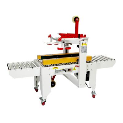 China Professional Automatic Express Electric Food Packing Machine Carton Strip Machine Package Sealing Machine for sale