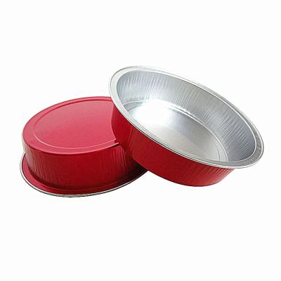 China Eco-Friendly Food Grade Aluminum Foil Ramekins Little Foil Cups Durable Disposable Baking Cups for Cupcake Tart,Pudding,Appetizer for sale