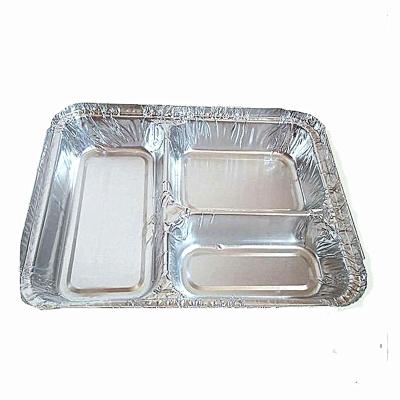 China Food Thicker Heavy Duty Reusable food Tins Microwavable Multi-Use Pan disposable aluminum foil with container lid for sale