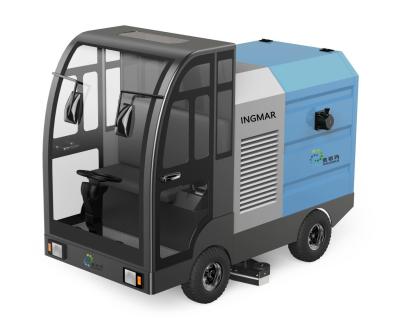 China Fully Auto Ride On Vacuum Cleaners Industrial , 4 Wheel Rideable Vacuum Cleaner for sale