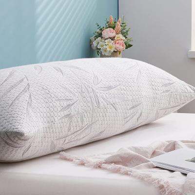 China Anti-pilling Ultra Soft Long Bed Body Pillow With Removable Bamboo Cover for sale