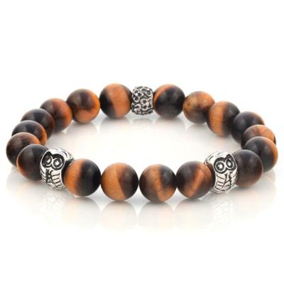 China Energy Casual/Sports Healing Beads Stretch Bracelets Tiger Eye Stone Magnetic Hematite Bead Bracelets for sale