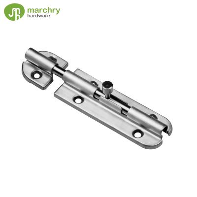 China 254mm china supplier height quality stainless steel modern flush door bolt for sale