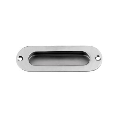 China Cabinet Door Cabinet Embedded Pull Handle Lever Type Door Executive Furniture The Drawer Concealed Handle for sale