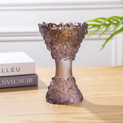 China Arabia Tulip Glass Incense Burner Crafts high quality designed modern cheap OEM ODM wholesale for home and office manufacturer for sale