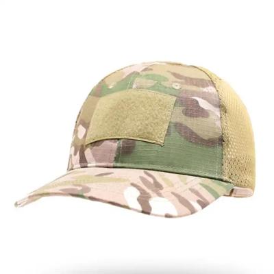 China New Summer Outdoor Quick Dry Mesh Tactical Baseball Hat Breathable Camouflage COMMON for sale