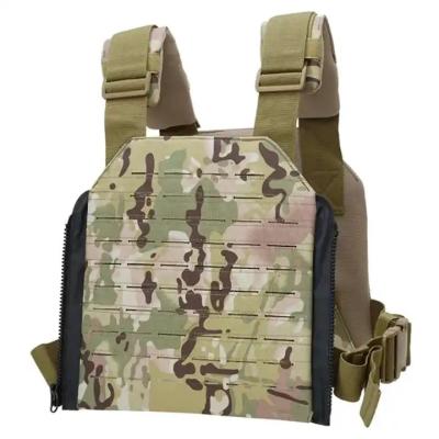 China Wholesale Tactical CS Paintball Plate Carrier Molle Anti-wrinkle Vest Outdoor Ultralight Vest Protection Vest for sale