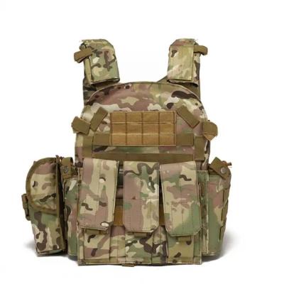 China 6094 Wholesale Outdoor Plate Carrier Quick Release Vest Anti-wrinkle Vest Tactical Vest for sale