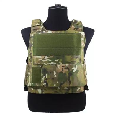 China New Anti-wrinkle Tactical Vest Nylon Molle Vest Combat CS Plate Carrier Vest Hunting Protective Vest for sale