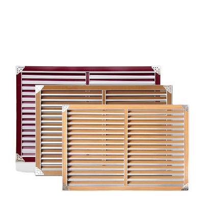 China New Wood Fiber Home Aluminum Alloy Radiator Self Hanging Single Radiator Shield Custom Radiator Canopy Duct for sale