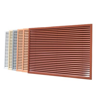 China Self Hanging Aluminum Alloy Floor Heating Cover Home Heating Radiator Cover Home Heating Radiator Canopy Duct for sale