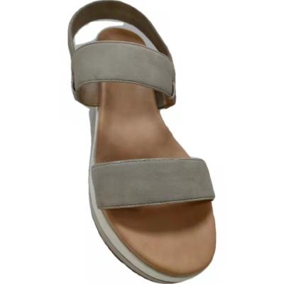 China Light weight cheap cost effective hot sandals wholesale ladies sandals wedge sandals for sale