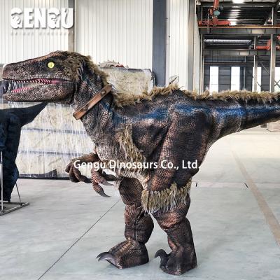 China exterior & Indoor Venue Life Like Dinosaur Costume Used Dinosaur Costumes For Sale for sale