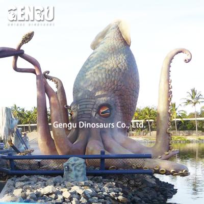 China Outdoor Or Indoor Amusement Park Equipment Ocean Venue Cuttlefish Animatronic for sale