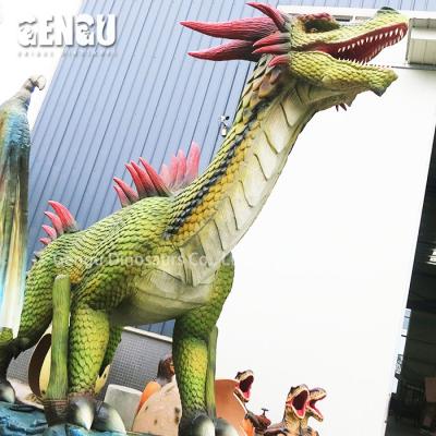 China Outdoor or Indoor Venue Place Dragon Statue For Sale Realistic Chinese Animatronic for sale