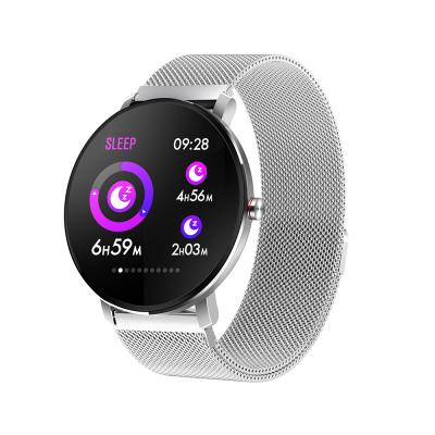 China 2020 Touch Screen Slim Design IP68 Waterproof K9 Smart Bracelet With Heart Rate Blood Oxygen SmartWatch Strap Stainless Sport Smart Watch for sale