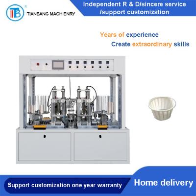 China Posición doble automática completa de la máquina de la fabricación de cajas de la torta de JKB-C que se encrespa en venta