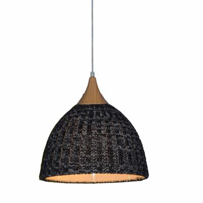 China Modern Simple Indoor Kitchen Light Wool Knitting Pendant Lamps Hanging Fixtures for sale