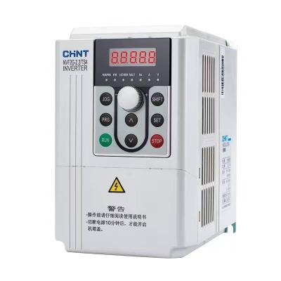 China High quality CHINT 1.5KW~315KW vfd inverter 380V NVF2G 2.2KW 45KW 55KW 75KW 90KW 110KW 132KW 160KW three phase frequency converter for sale