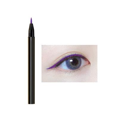 China Eye Liner Private Label Eye Liner Colorful Neon Liquid Eyeliner Pen 8 Long Lasting Smooth Waterproof High Quality Waterproof for sale