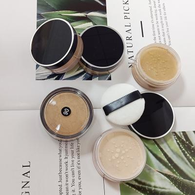 China CONCEALER High Oil-control Pigment Waterproof Loose Face Powder Setting Powder Private Label Setting Loose Powder for sale