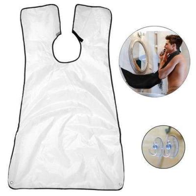 China Home use beard apron for man shaving and hair cuts catcher grooming cape apron keep come down clean. for sale