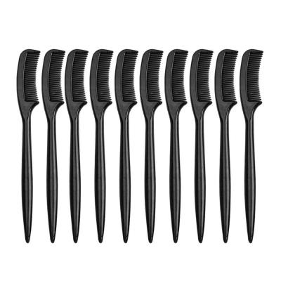 China 2019 Home Makeup Tool 10pcs Eyebrow Comb Eyebrow Brushes Plastic Salon Cosmetic Plastic Comb Newly Comb Maquiagem for sale