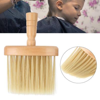 China Wooden Neck Face Cloth Brush Salon Hair Cleaning Comb Wooden Comb Comb Hair Brush Hair Remover Hairdressing Haircut Brush Comb Tools for sale