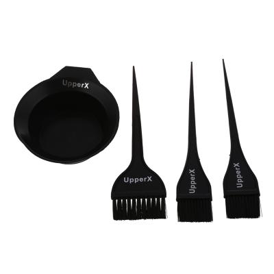 China UPPERX Plastic Hair Color Dye Bowl Comb Brushes Tool Kit Set Tint Coloring for sale