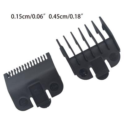 China Hairdresser Clipper Cutting Limit Attachment PP Set Hair Trimmer Barber Shop Styling Guide Comb Comb for sale