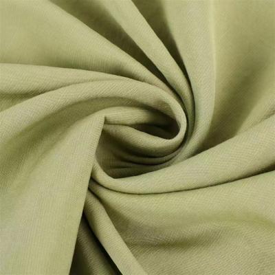 China 32%Nylon+68%Rayon Dyeing Bamboo Slub Fabric Enzyme wash for Shirts Dress and Suits new designs comfortable for sale