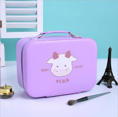 China Hanging Makeup Organizer Bag For Women Girls Portable Waterproof Multifunctional Cosmetic Pocket Durable Travel Make Up Bag for sale