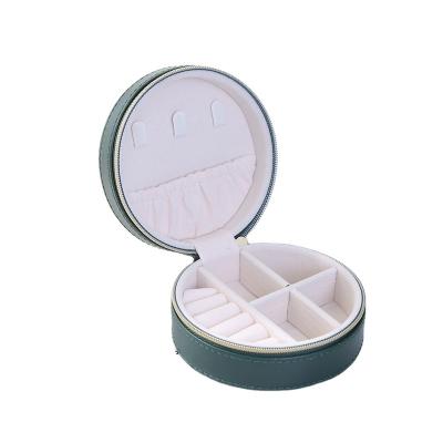 China Durable Colorful Round Shape Adjustable Women Watch Jewelry Luxury Gift Store Box for sale