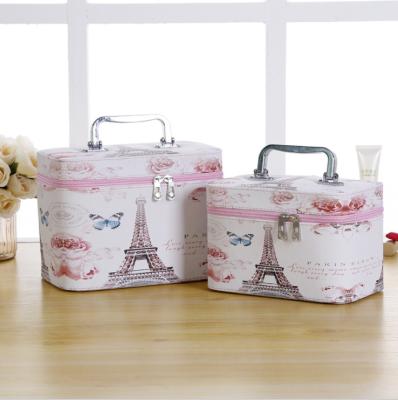 China Durable High Quality Multifunctional Recycled Plastic Transparent Cosmetic Boxes PVC Rpet Bags for sale