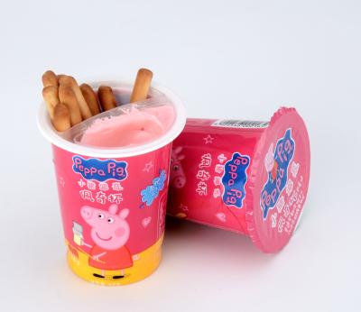 中国 Kids OEM Private Label Quality Cookie Stick Dip Cup 販売のため